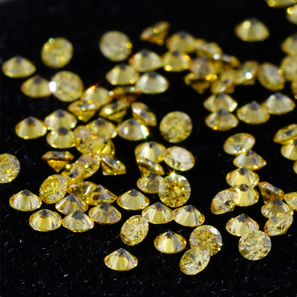 IGI / GIA Certified Fancy Yellow Color Lab Grown Diamond for Sale