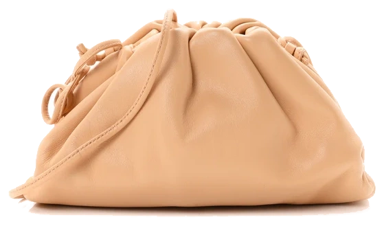 Butter Calfskin The Mini Pouch Nude
