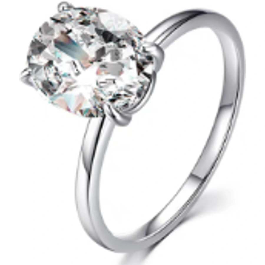 Oval Diamond Ring